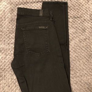 7 for all mankind black skinny jeans